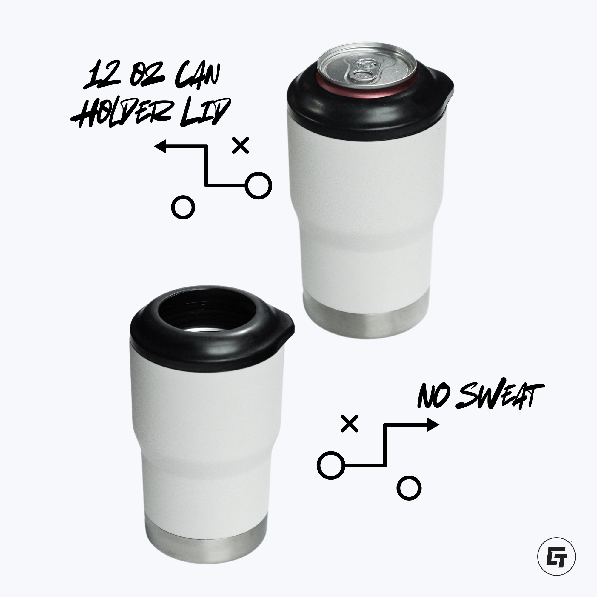 Florida Freeze - Full Jacket 2.0 Stainless Steel Can-Bottle Cooler