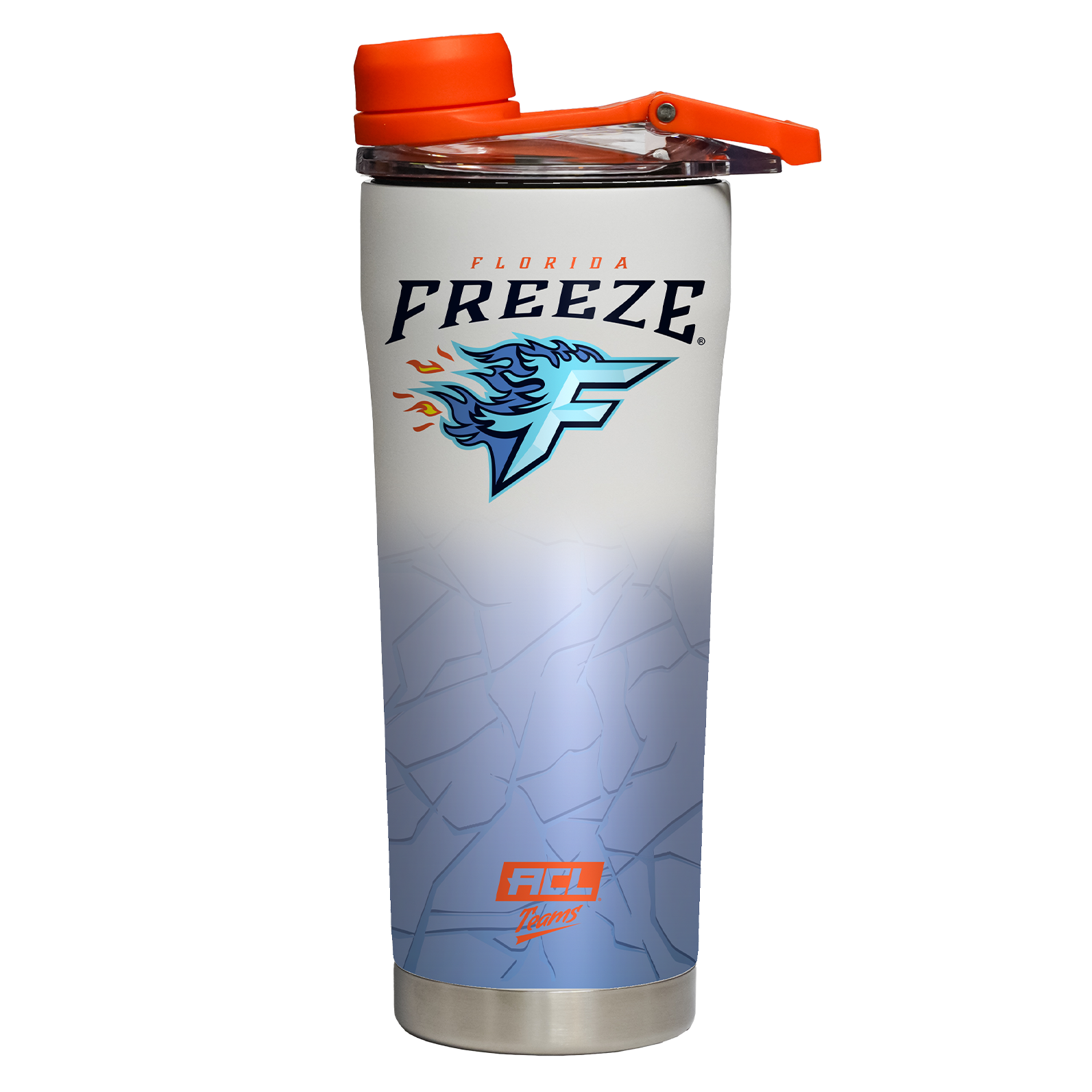 Florida Freeze White Shaker Bottle