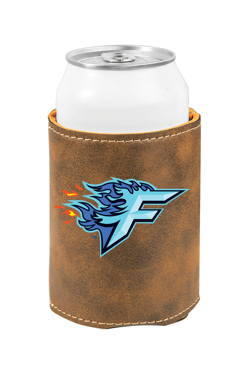 Florida Freeze - 3 3/4" Laserable Leatherette Beverage Holder