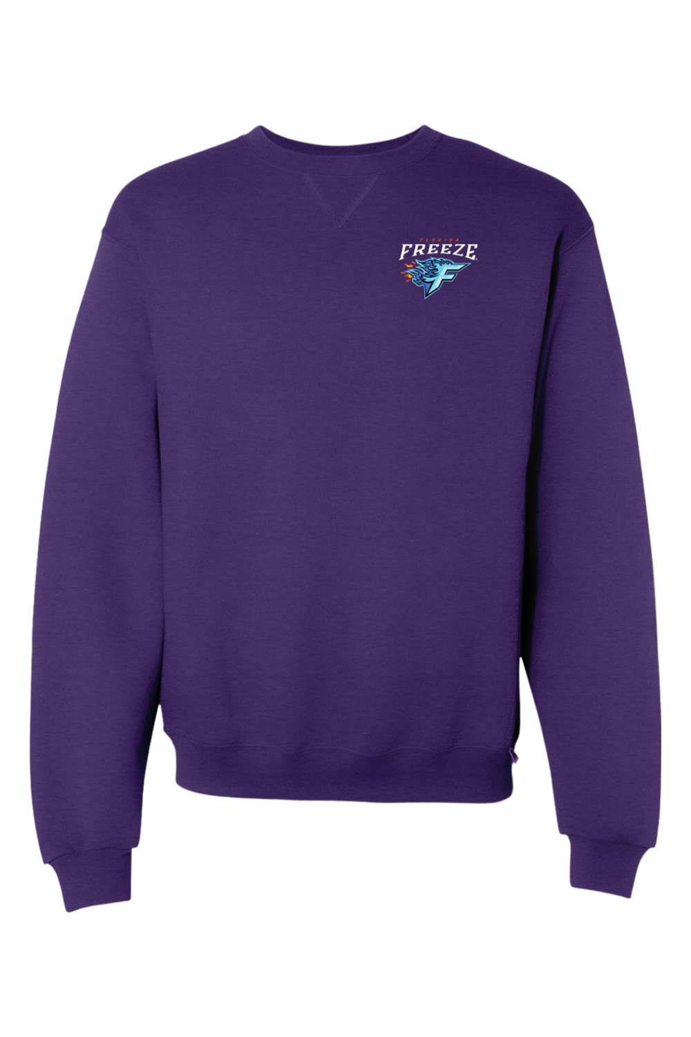 Florida Freeze - Russell Athletic Dri Power Crewneck Sweatshirt