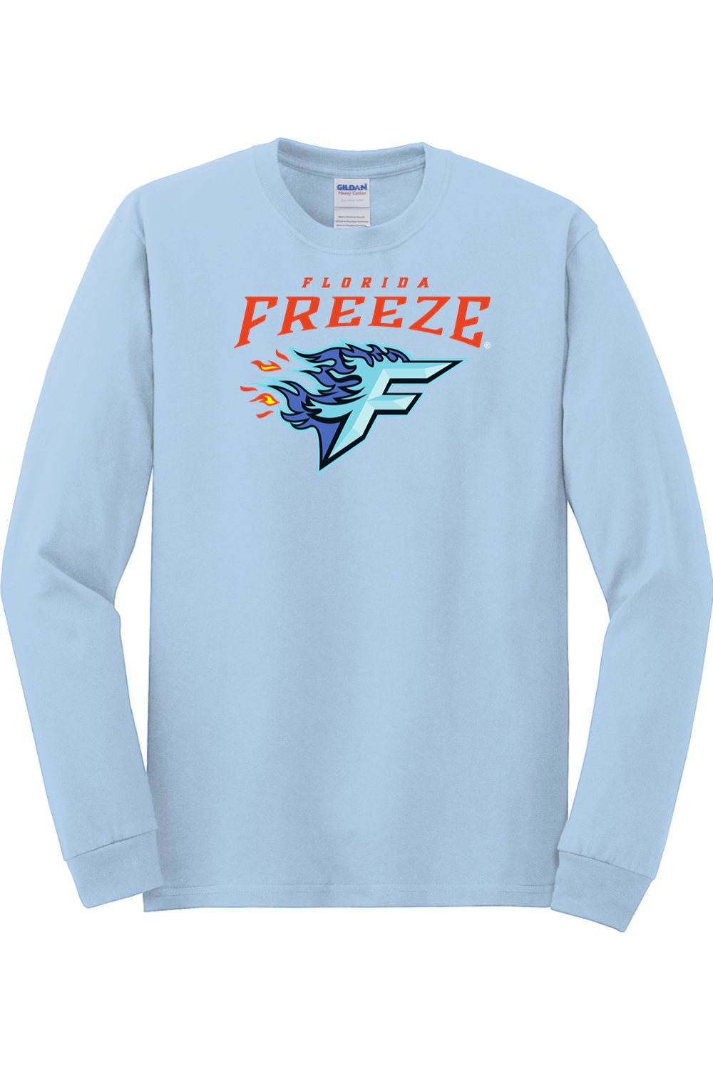 Florida Freeze - Gildan Heavy Cotton Long Sleeve T-Shirt