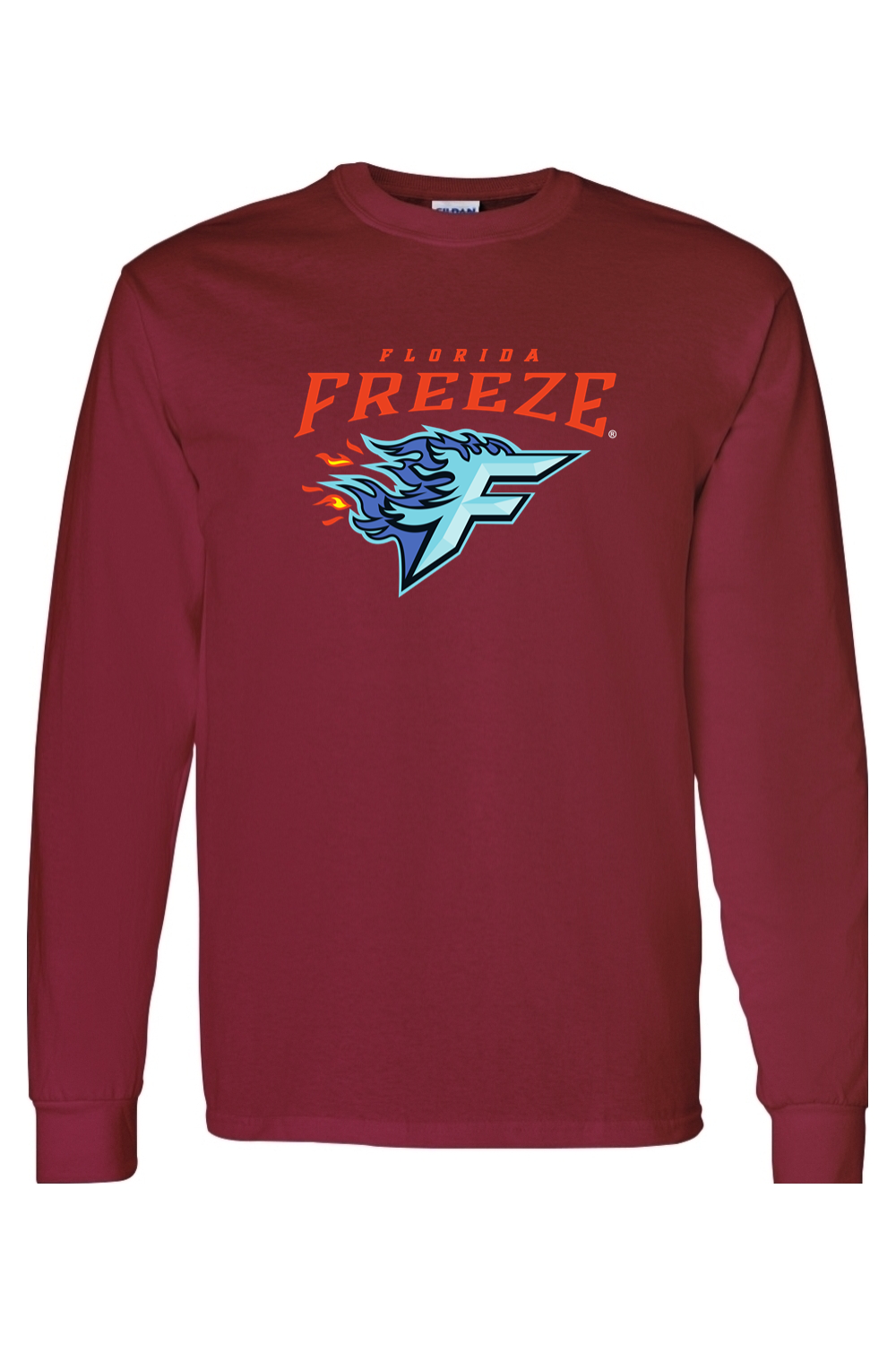 Florida Freeze - Gildan Heavy Cotton Long Sleeve T-Shirt