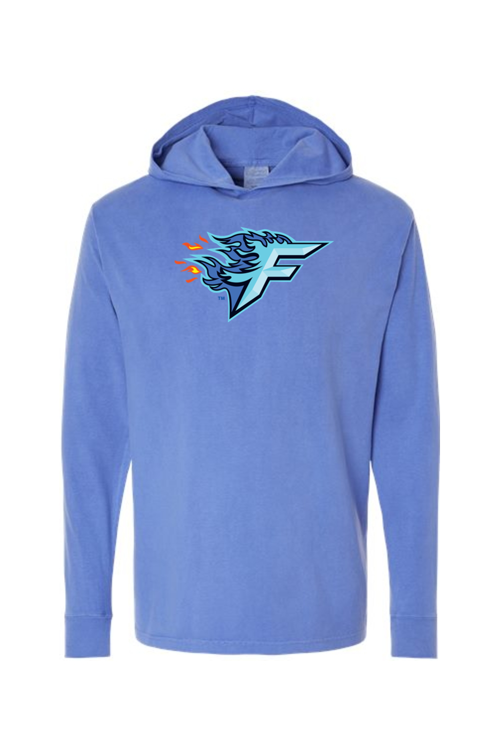 Florida Freeze - ComfortWash by Hanes Garment-Dyed Jersey Hooded Long Sleeve T-Shirt